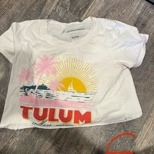 Prince Peter Collection White Tulum Graphic Tee